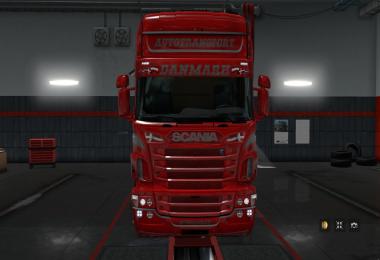 Skin Autotransport Red Lady Metalli 1.28.x