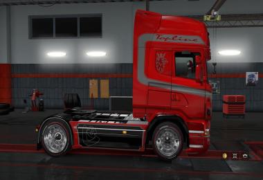 Skin Autotransport Red Lady Metalli 1.28.x