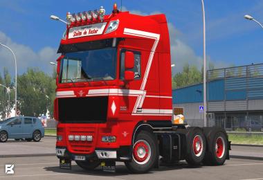 Skin Stefan de Koster for DAF XF 105 1.28.x