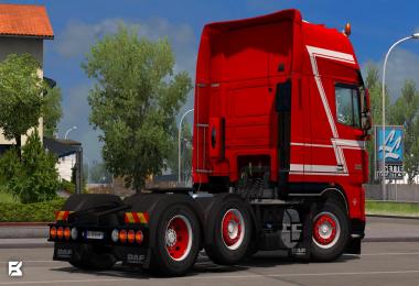 Skin Stefan de Koster for DAF XF 105 1.28.x