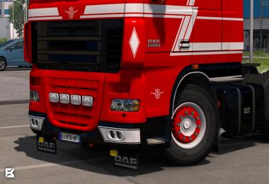 Skin Stefan de Koster for DAF XF 105 1.28.x