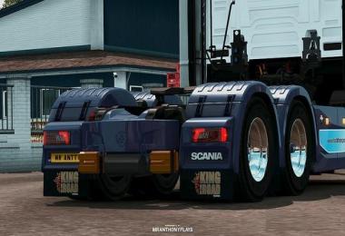 King of the Road Mudflaps for 2016 Scania v1.0