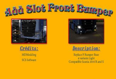 Add slot bumper scania 2016 v1.0