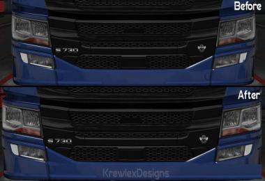 Clear Scania NextGen Lights v1.0