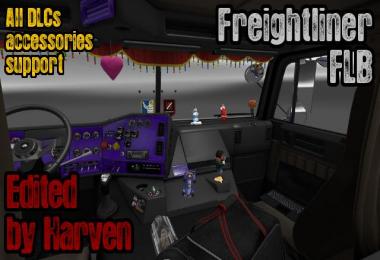 Freightliner FLB All DLCs Support by Harven 1.27-1.28