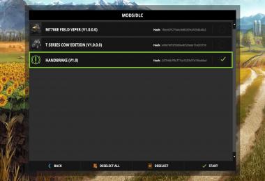 FREIN A MAIN (Handbrake) v1.0