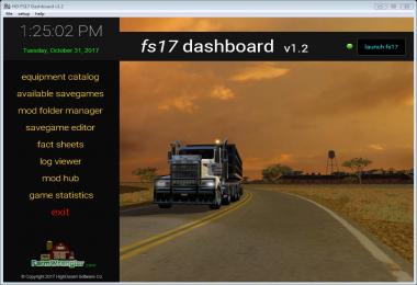 FS17 Dashboard v1.3