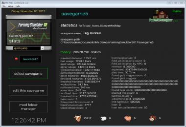 FS17 Dashboard v1.3