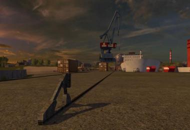 Harbor crane with spline v1.0