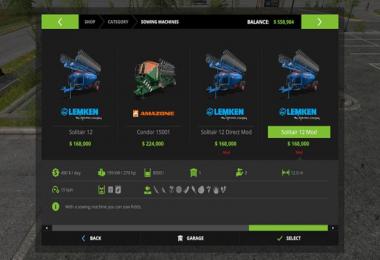 Lemken Soiltair 12 Mod v1.4