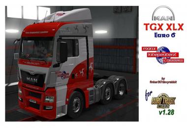 MAN TGX Euro 6 XLX – MAN X Independent Carriers Texture