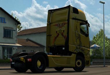 Mercedes Benz Actros 2014 Gold Tribal All versions