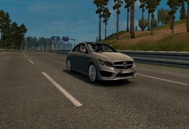 Mercedes Benz CLA v1.5 rework by Allan (Motorway Roads)