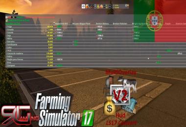 MultiOverlay Hud LS17 Convert v2.96 Beta