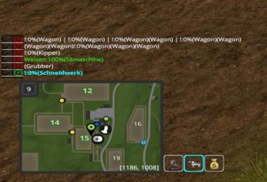 MultiOverlay Hud LS17 Convert v2.96 Beta