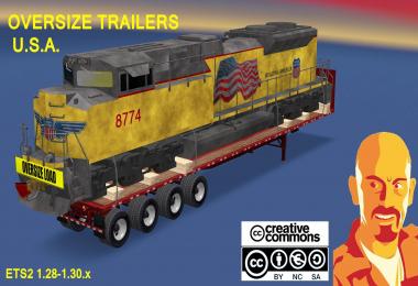 OVERSIZE TRAILERS U.S.A. (ETS2 version) 1.28 - 1.30.x