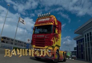 Scania R&S Topline Flame skin 1.28 x