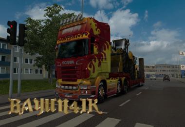 Scania R&S Topline Flame skin 1.28 x