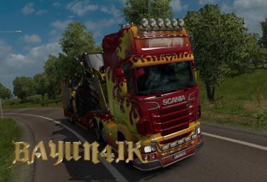 Scania R&S Topline Flame skin 1.28 x