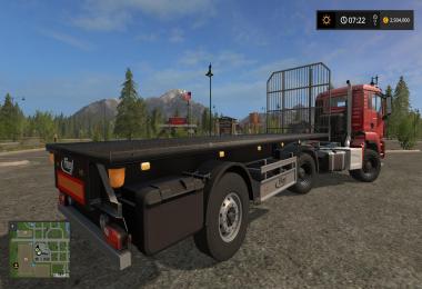 Short Flatbed Trailer UAL v1.0.0.0