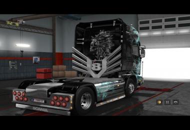 Skin Illustrations for Scania R & Scania Streamline