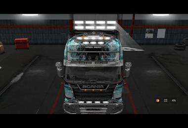 Skin Illustrations for Scania R & Scania Streamline