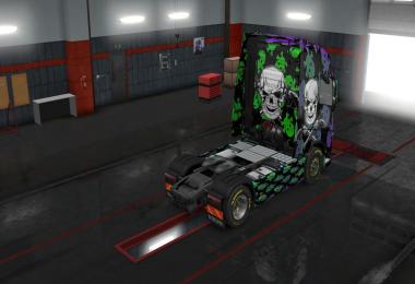 Skin pack Caveira for Volvo FH 16 2012 1.28.x