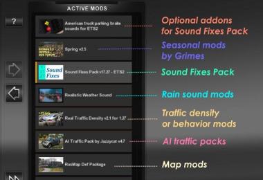 Sound Fixes Pack v17.80 1.30