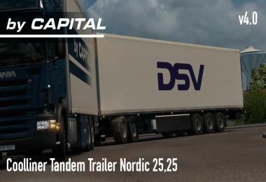 Tandem Nordic Trailer 25.25 - By Capital