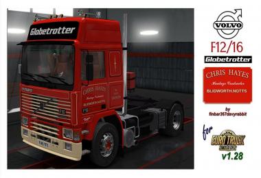 Volvo F12/16 Globetrotter of Chris Hayes v1.0