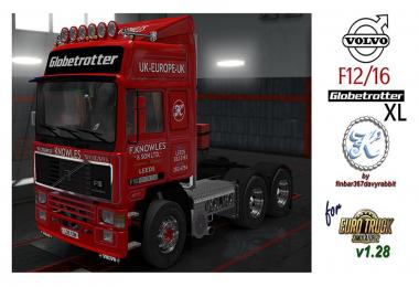 Volvo F12/16 Globetrotter XL of F Knowles & Son LTD – (Volvo F Series)