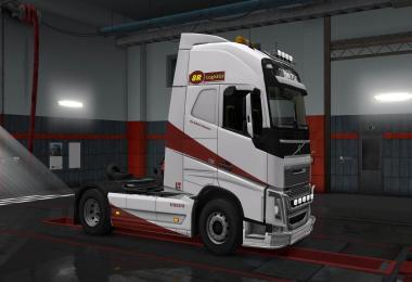 Volvo FH16 2012 8R Logistics skin 1.30