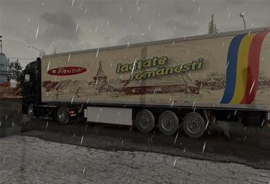 Big Panda Lactate Romanesti Trailer Skin