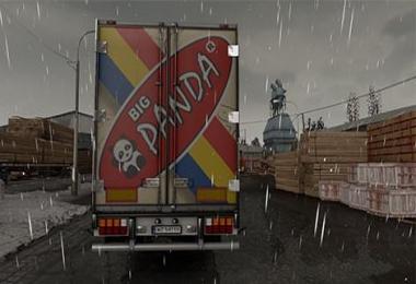 Big Panda Lactate Romanesti Trailer Skin