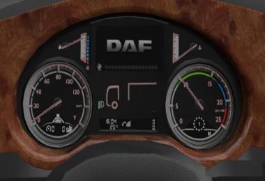 DAF XF Euro 6 Computer with own sounds for 1.30