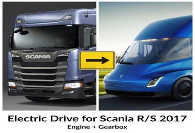 Electric Drive for Scania R/S 2017 – 1.30.x