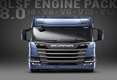 Engine Pack v8.0 for Scania S 2016 1.30.x