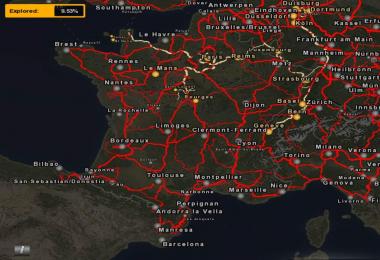 ETS2 Satellite Map Updated (29/12/17) 1.30