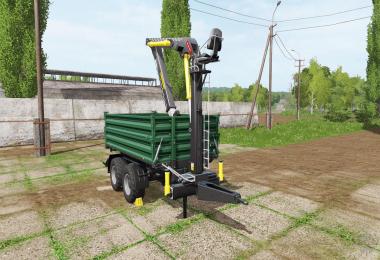 Fliegl timber trailer with fiscar v1.0