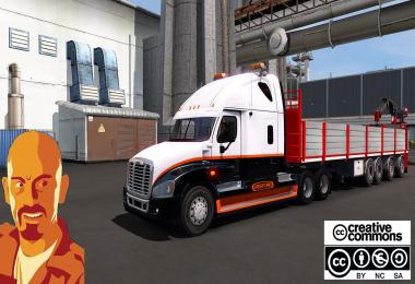 FREIGHTLINER CASCADIA ETS2 1.28 - 1.30.x