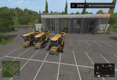 FS17 Claas Lexion 700 Pack v4.0