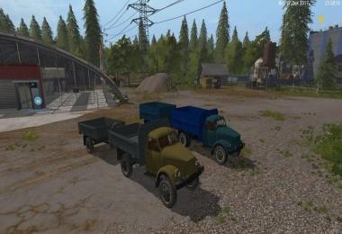 GAZ 51/63 and trailers v1.0