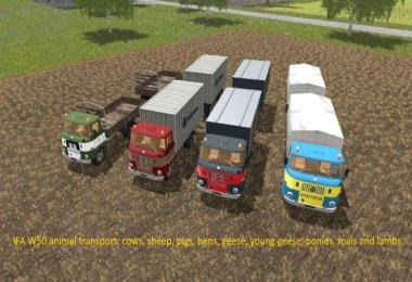 IFA W50 Animal Transport Ext v1.0