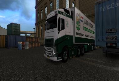 Jan Deckers Pack - Volvo FH & Trailer 1.30