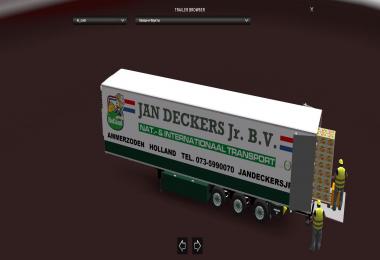 Jan Deckers Pack - Volvo FH & Trailer 1.30