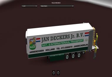 Jan Deckers Pack - Volvo FH & Trailer 1.30