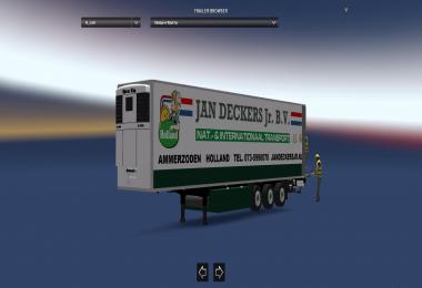 Jan Deckers Pack - Volvo FH & Trailer 1.30