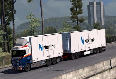 Kraker/NTM Tandem addon for RJL Scania RS & r4 v1.4