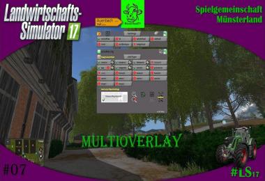 MultiOverlay Hud LS17 Convert v2.97 Beta