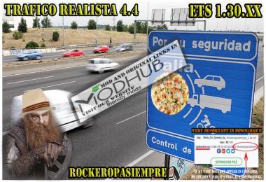 Realistic traffic v4.4 by Rockeropasiempre for 1.30.x